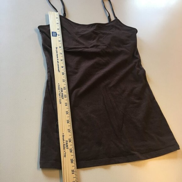 Tank Top Bundle Juniors Large and Extra Large Brown Pink Green Shelf Bras - Picture 16 of 16